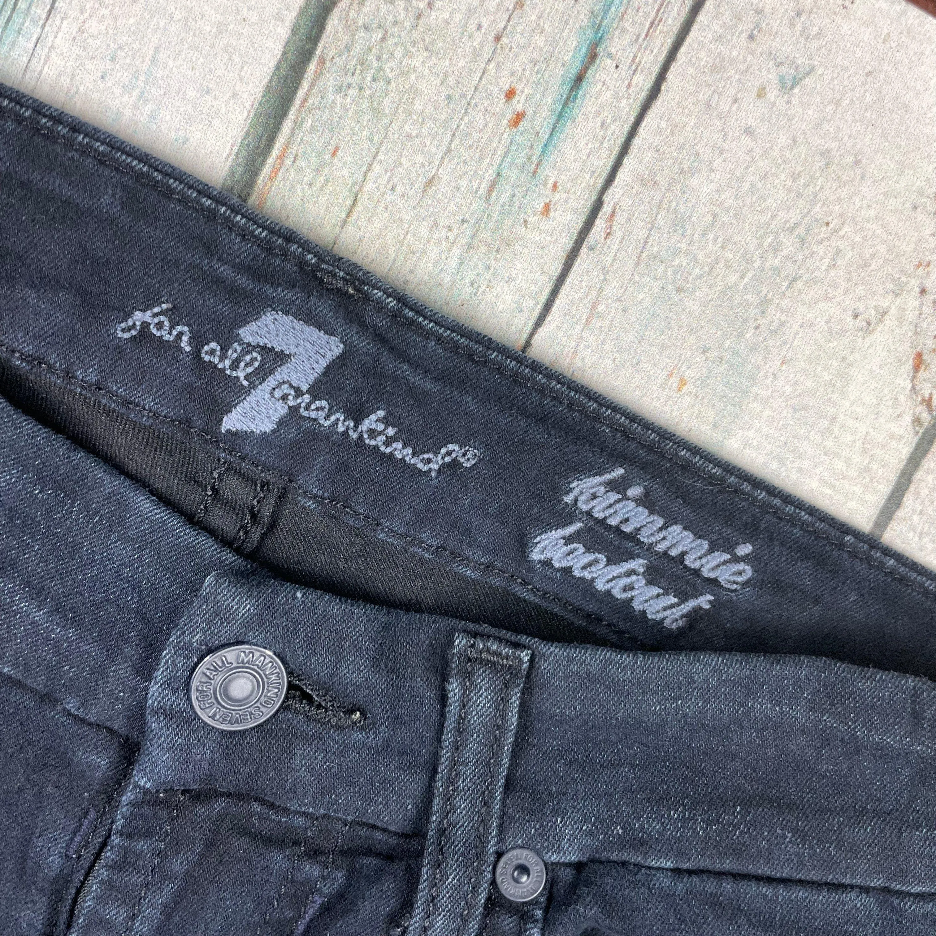 7 for all Mankind 'Kimmie' Bootcut Lightweight  Jeans Size- 25