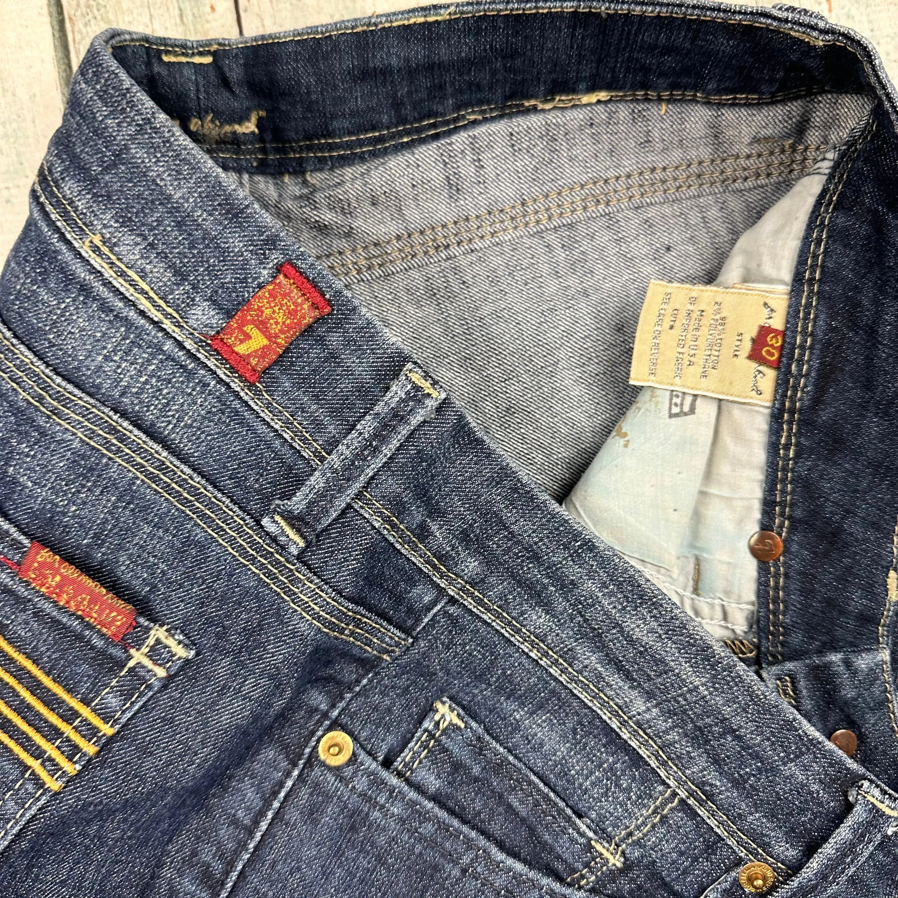 7 for all Mankind - Ladies 'Bootcut' Straight Leg Jeans - Size 30