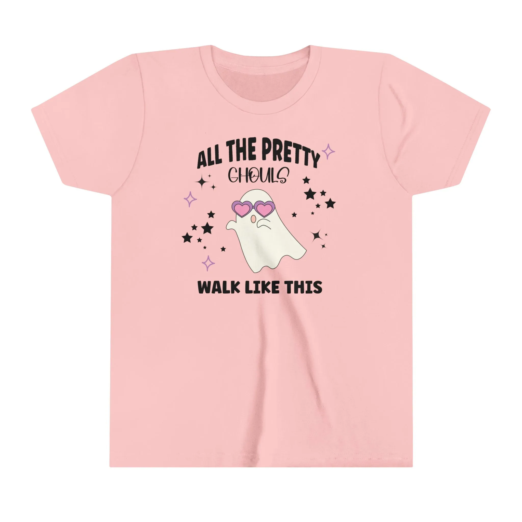 All the Pretty Ghouls Kids Halloween Ghost T-Shirt - Spooky Fun for Little Ones