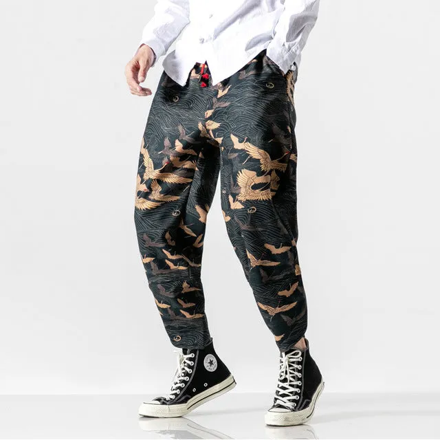 Drawstring Harem Pants
