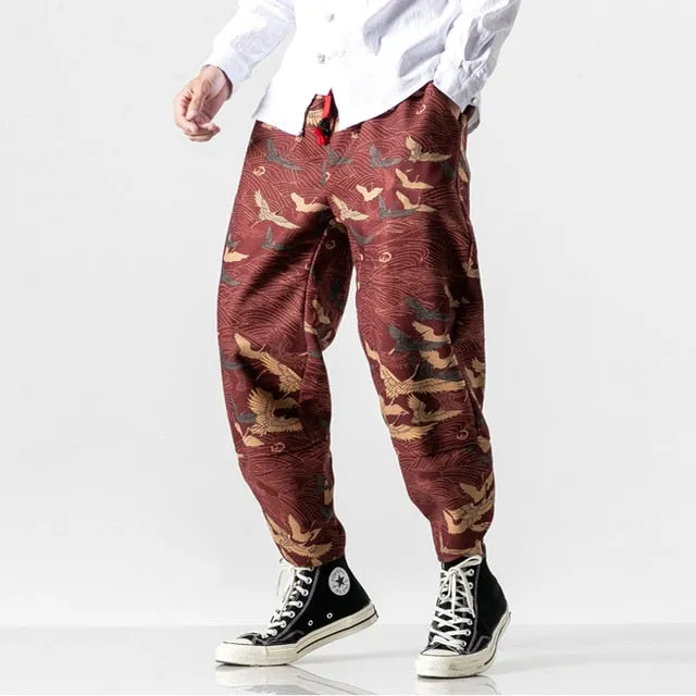 Drawstring Harem Pants