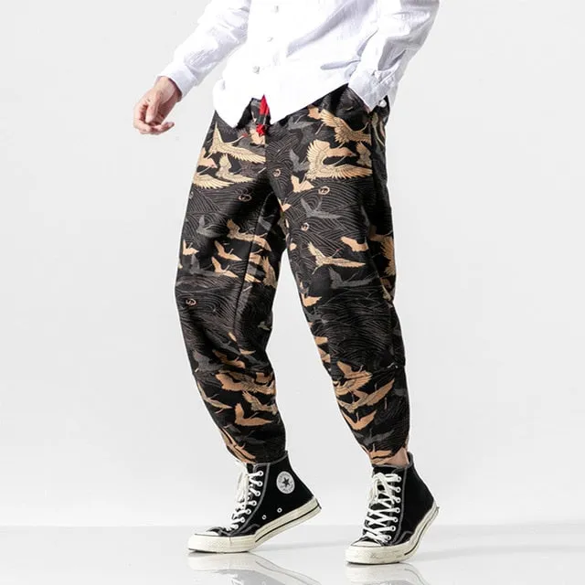 Drawstring Harem Pants