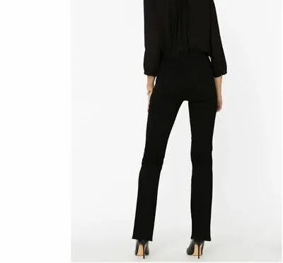 NWT - NYDJ 'Barbara Bootcut' Black Jeans RRP $308.00 -Size 2US or 6/8AU