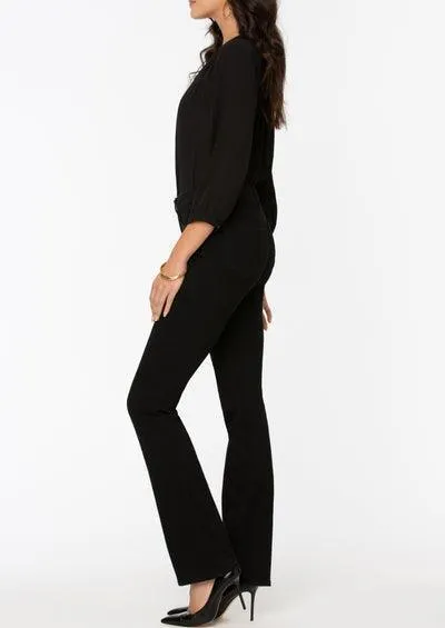 NWT - NYDJ 'Barbara Bootcut' Black Jeans RRP $308.00 -Size 2US or 6/8AU