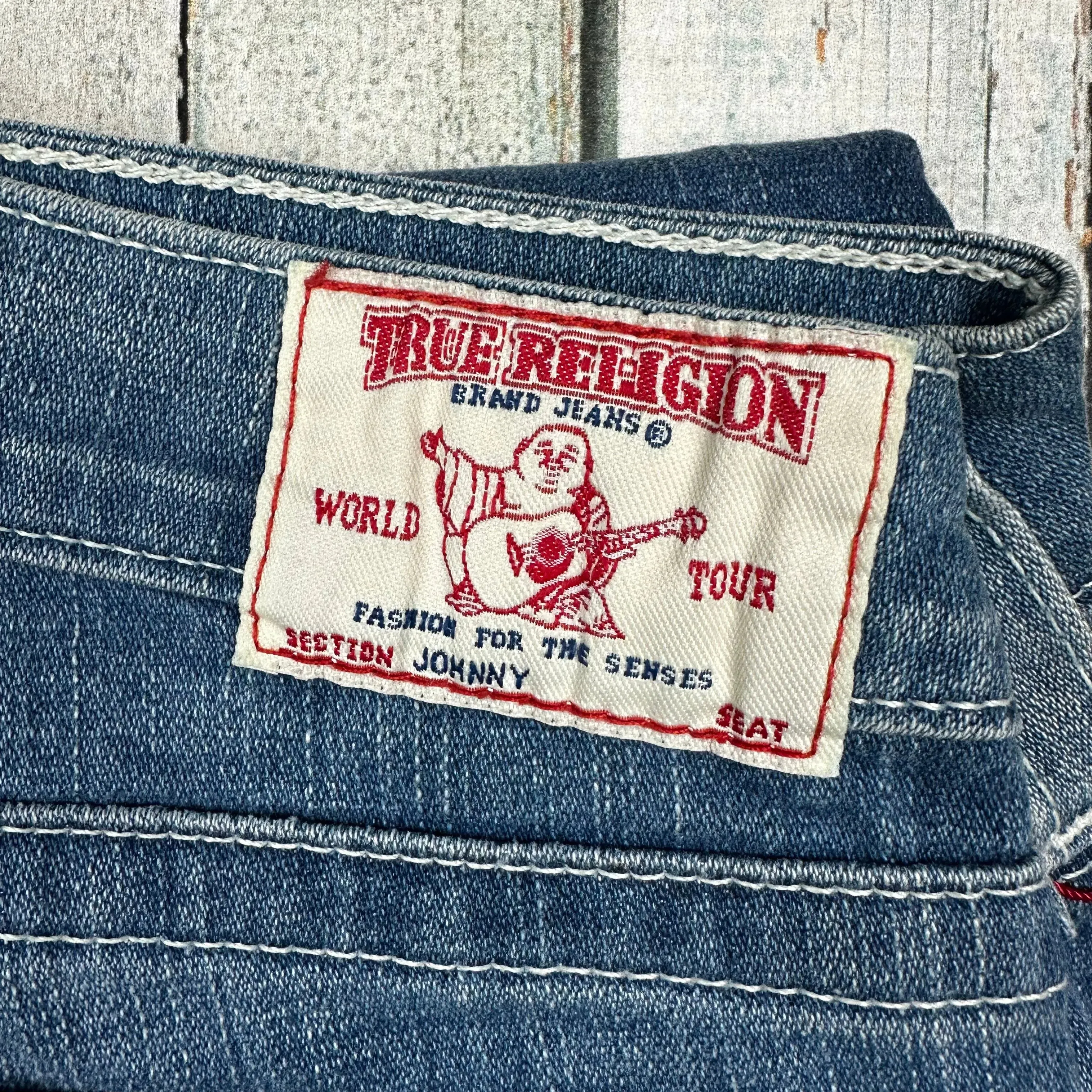 NWT - True Religion 'Johnny' Bootcut Jeans- Size 28