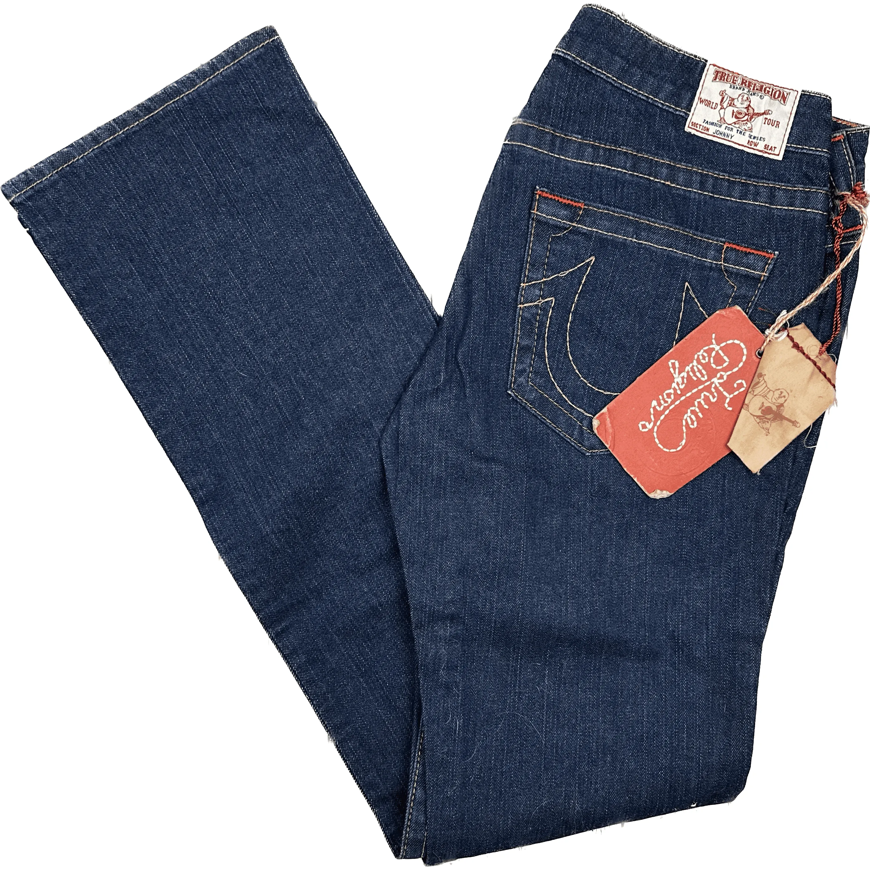NWT - True Religion 'Johnny' Bootcut Jeans- Size 30