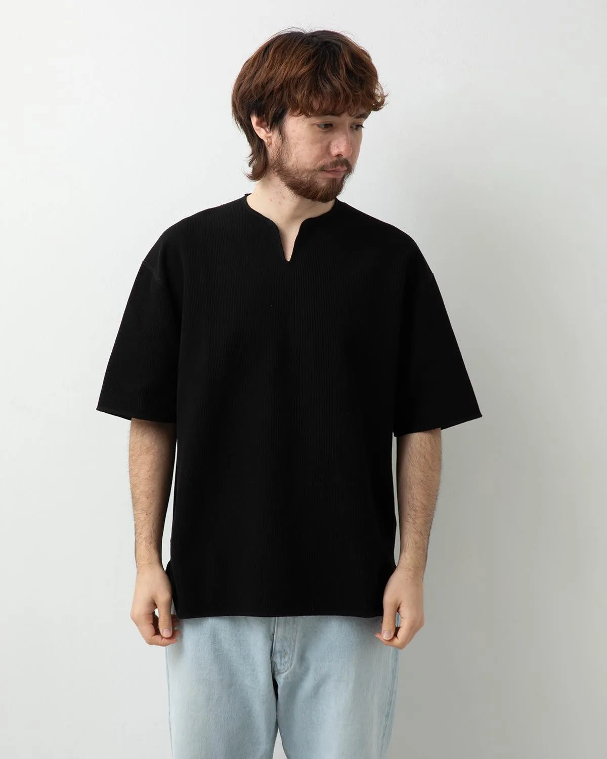 ROUGH&SMOOTH THERMAL OVER-NECK