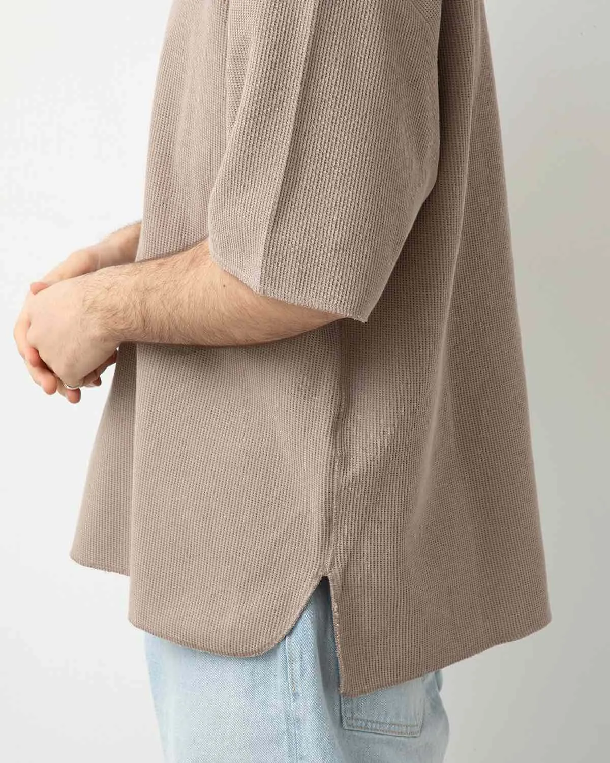 ROUGH&SMOOTH THERMAL OVER-NECK