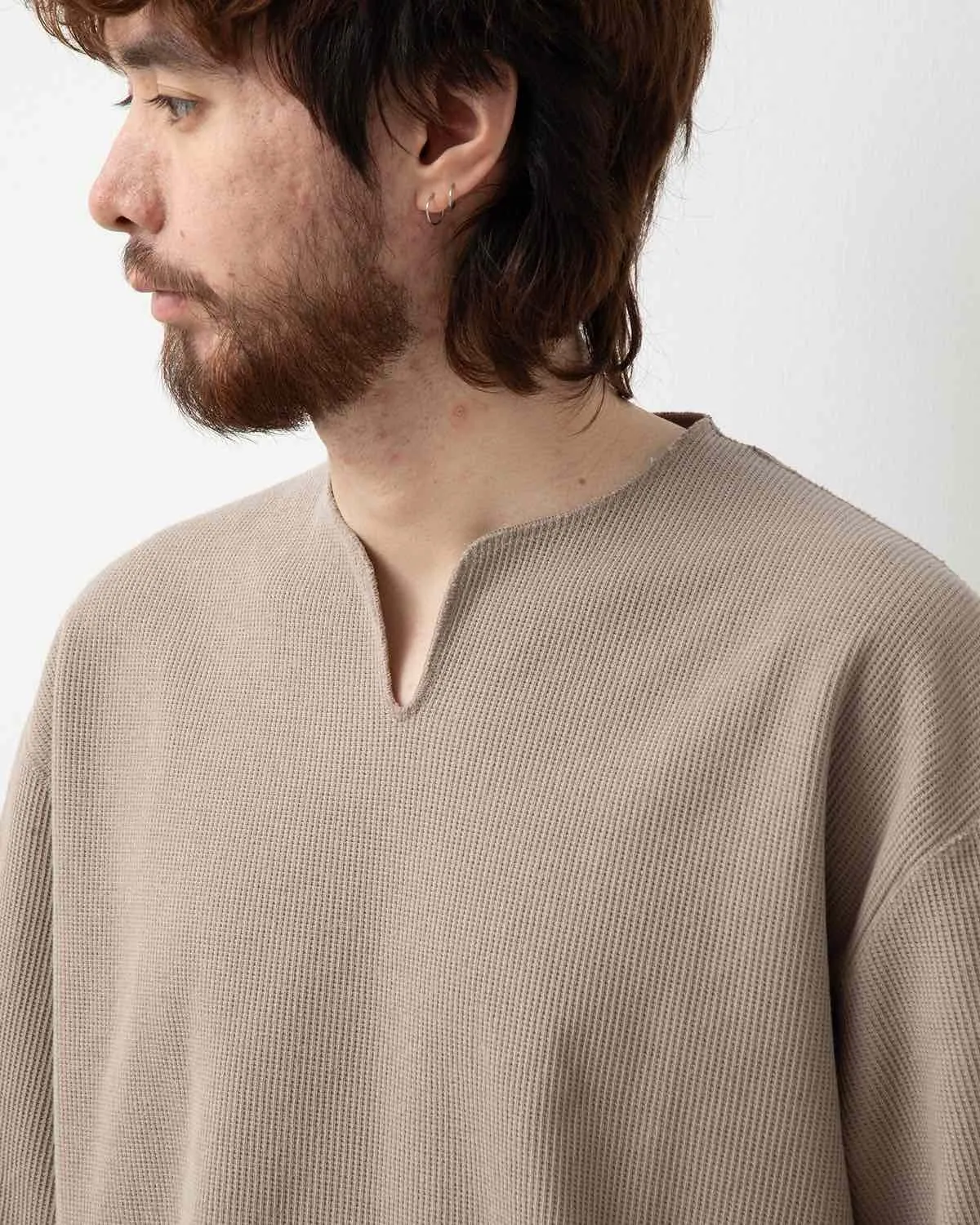 ROUGH&SMOOTH THERMAL OVER-NECK