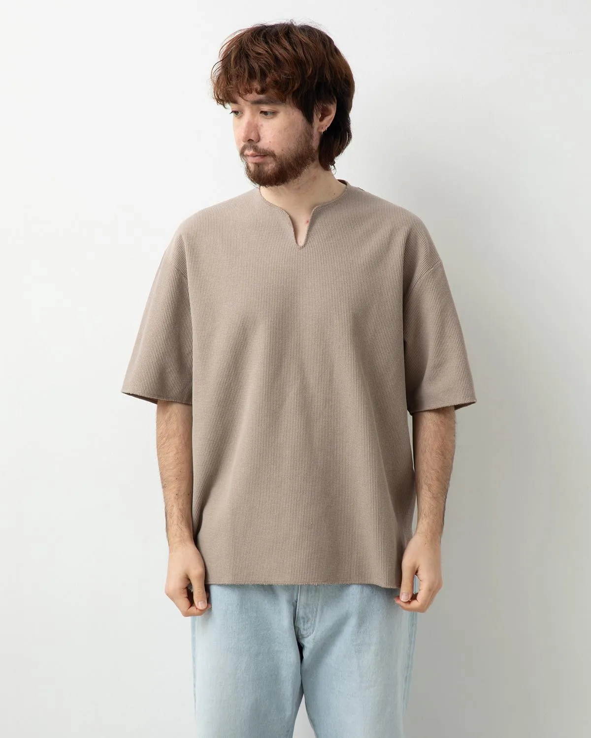 ROUGH&SMOOTH THERMAL OVER-NECK