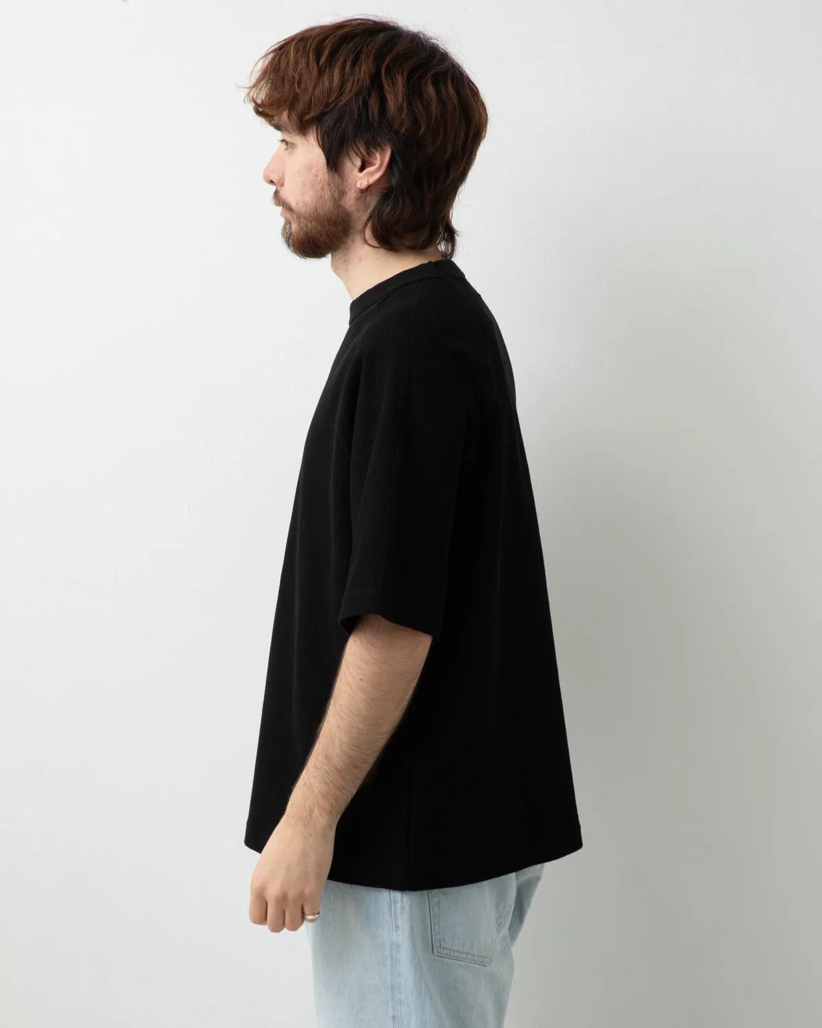 ROUGH&SMOOTH THERMAL RAGLAN TEE
