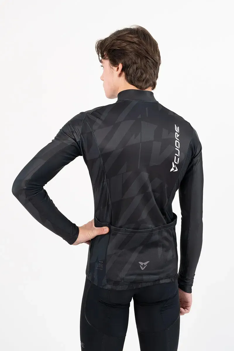 Silver Active Shield Jersey - Black