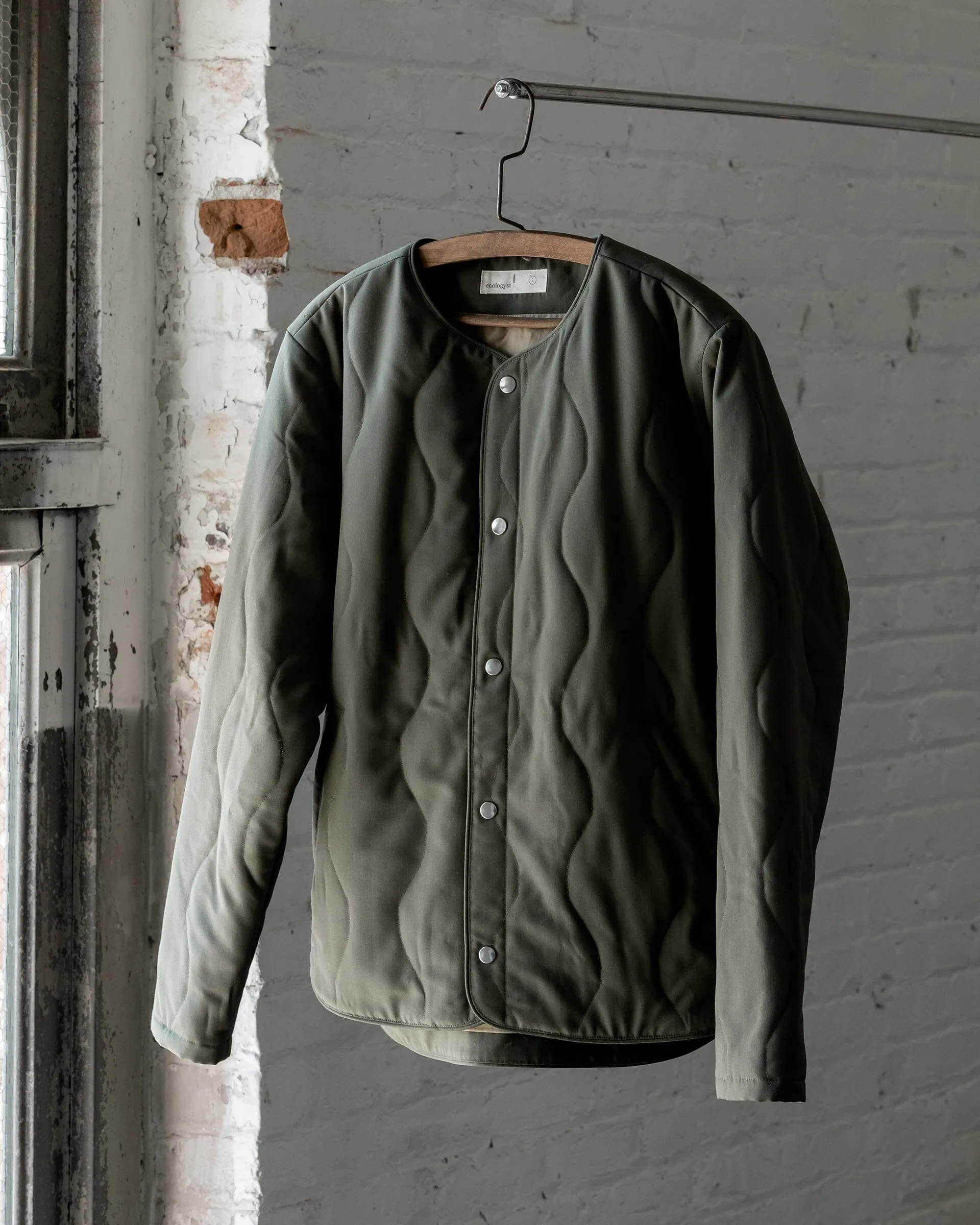 The Mens Quilted Wool Liner Jacket