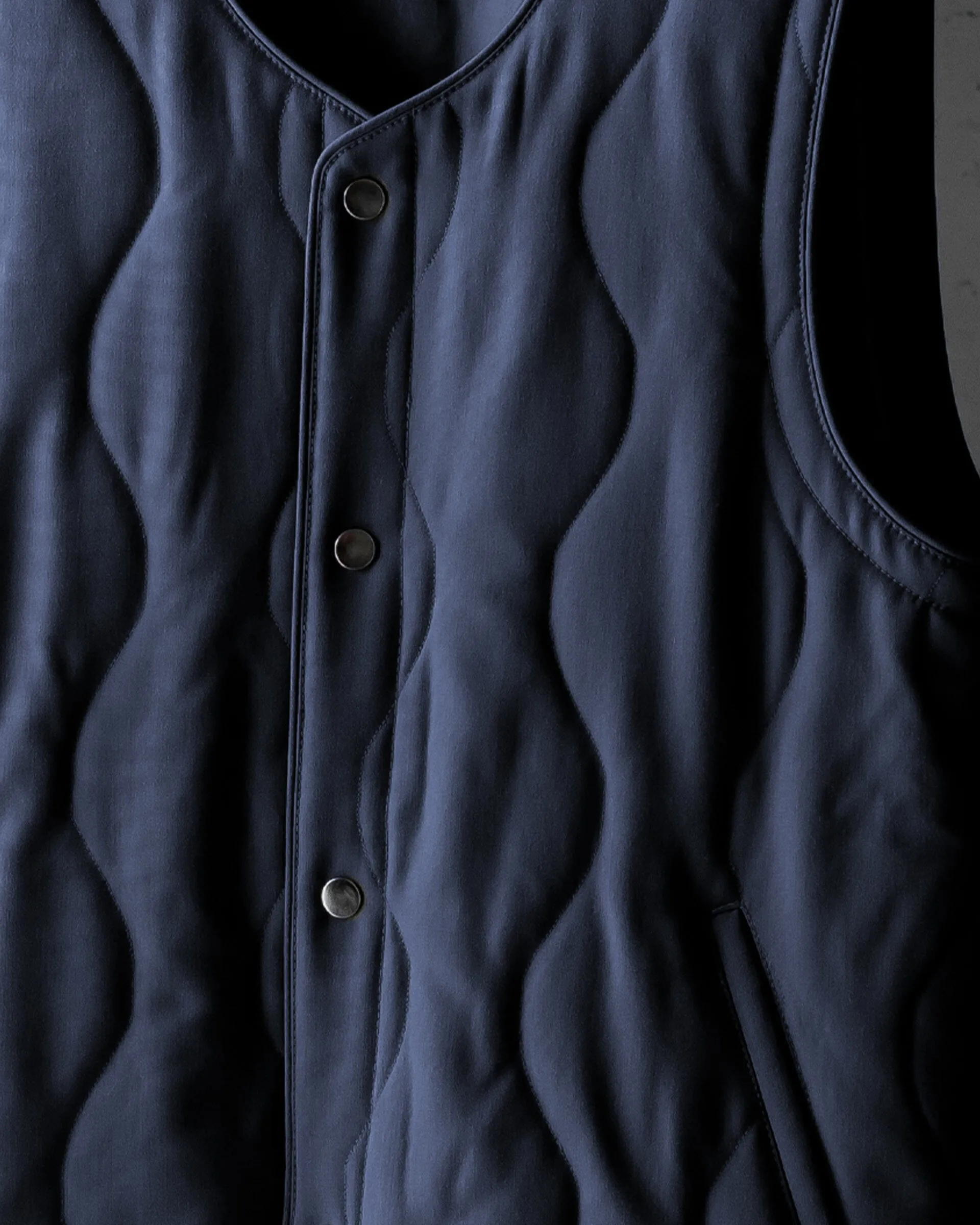 The Mens Quilted Wool Vest