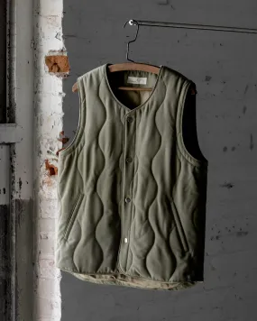 The Mens Quilted Wool Vest
