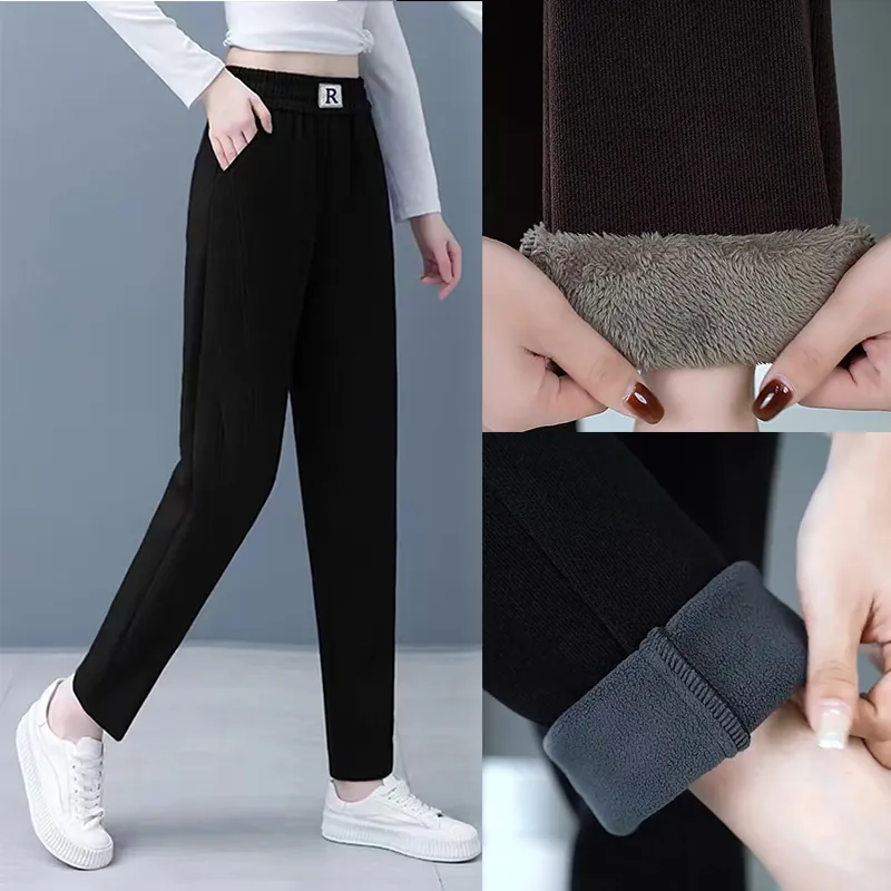 ❄️Winter Specials❄️ Women's Fleece And Thickened Harem Pants