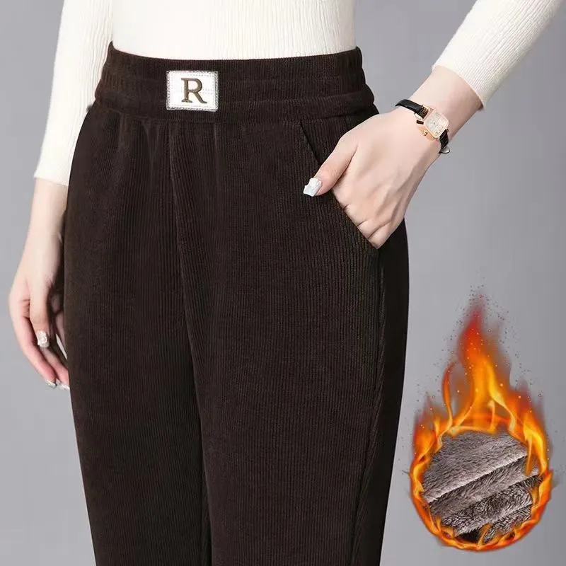 ❄️Winter Specials❄️ Women's Fleece And Thickened Harem Pants